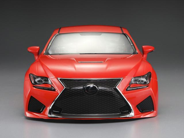 *PAINTED* Lexus RC F 1-10 Body Set (ORANGE) [Killerbody] 48649