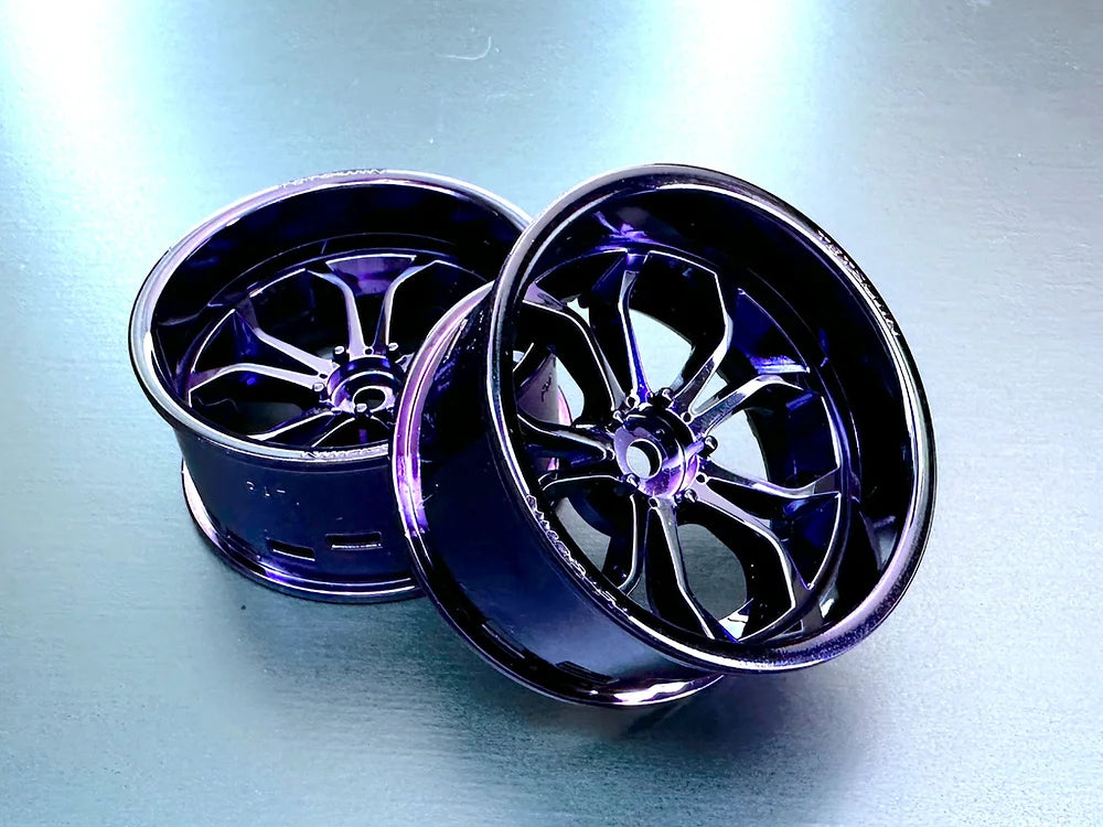 rin DEEP SPIDER (Chrome Purple) Super-Rim Set (Adjustable Offset