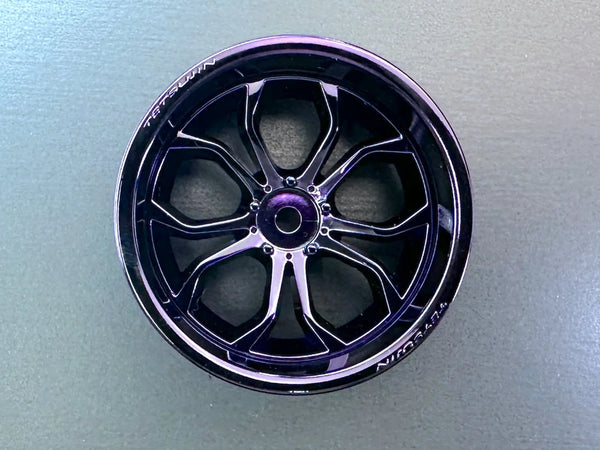 DEEP SPIDER (Chrome Purple) Super-Rim Set (Adjustable Offset 3, 6, 9 ...