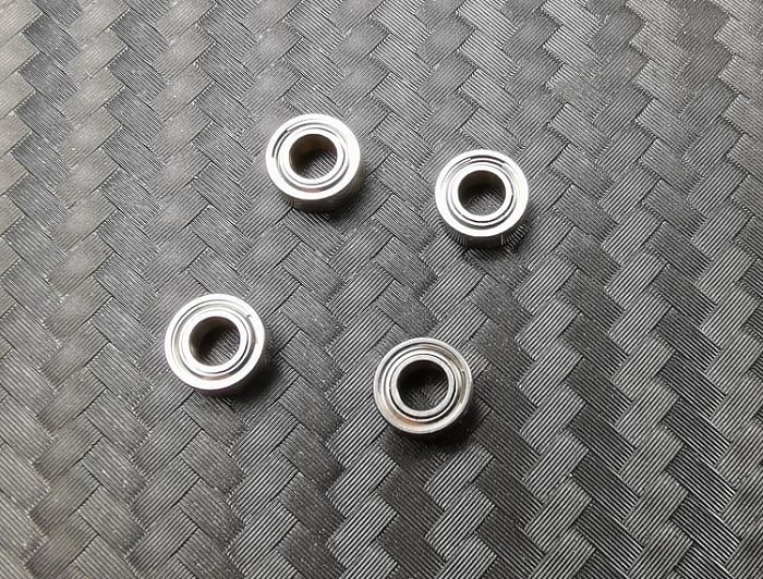 Mini-Z CERAMIC ABEC 7 3x6x2.5mm Shield Hub Dry Ball Bearing (4pc) [PN Racing] 600126C