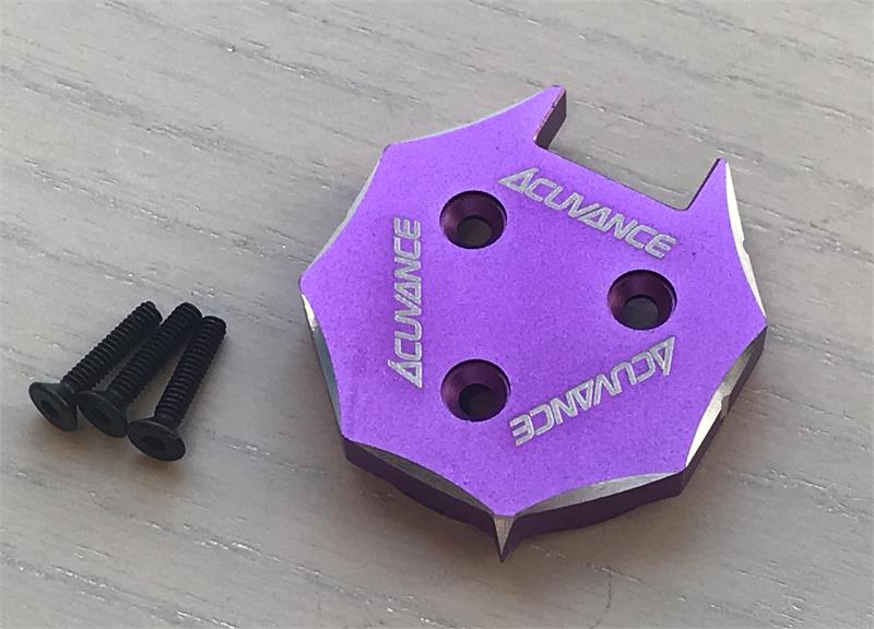 FLEDGE END BELL Without Fan - Cover Set ( BLACK RED PURPLE ) [Acuvance] 60593 60594 60595