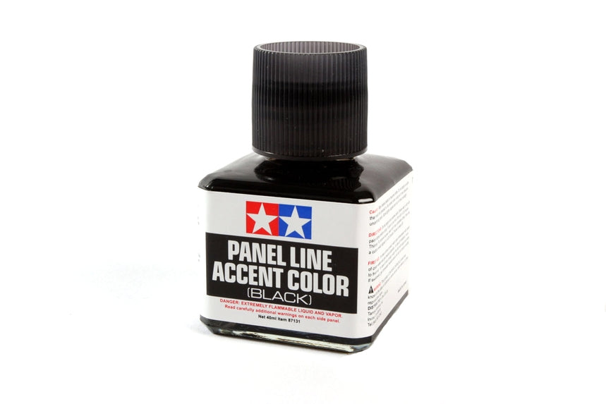 Panel Line Accent Color Black - Gundam Model Mini-Z Detail [Tamiya] 87131