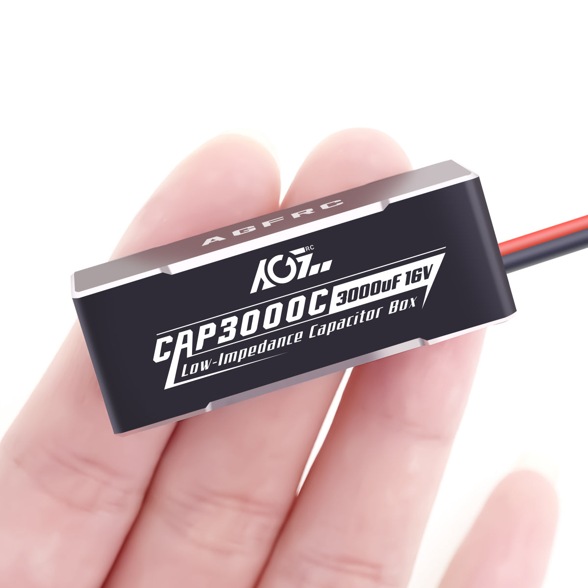 Aluminum Case DC 16V HV Super Power Capacitor Box For 1/8th 1/10th [AGFRC] CAP3000C