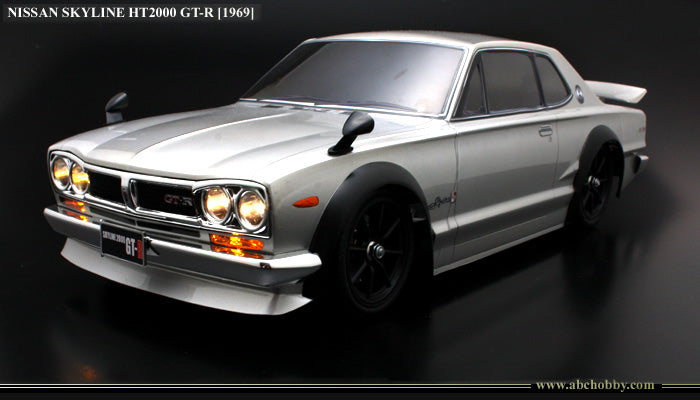 Nissan Skyline Hakosuka GT-R / Body Set with Light Buckets (KPGC110) - 1-10 Body Set [ABC Hobby] 67085