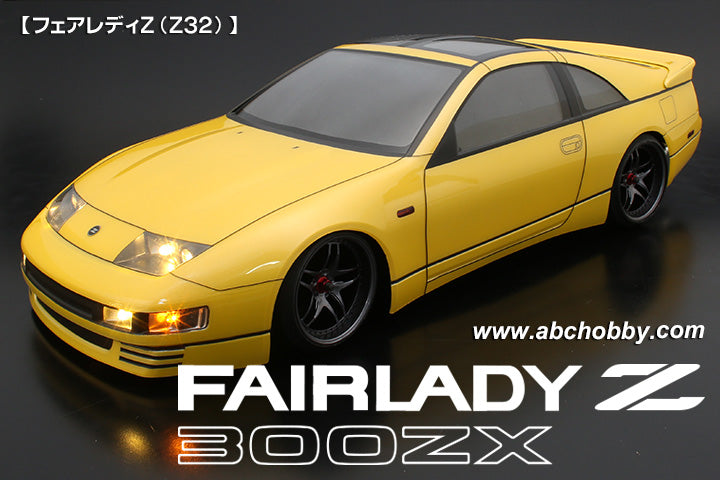 Nissan 300ZX Fairlady Z32 1-10 Body Set + Light Bucket Kit