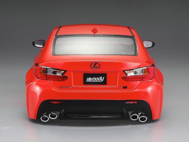 *PAINTED* Lexus RC F 1-10 Body Set (ORANGE) [Killerbody] 48649
