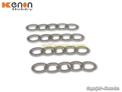 MR-03 / MR-04 M2 x 0.2mm Black Shims (10pc) for 1-28 [PN Racing] 700501