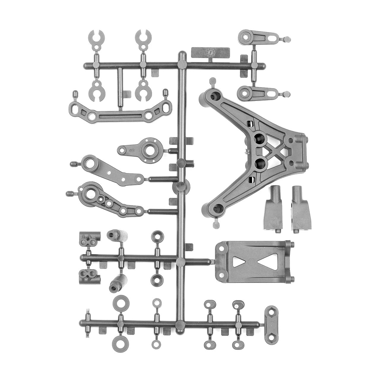 DC10 Gray Top Plate Bulkhead [Associated] 72252