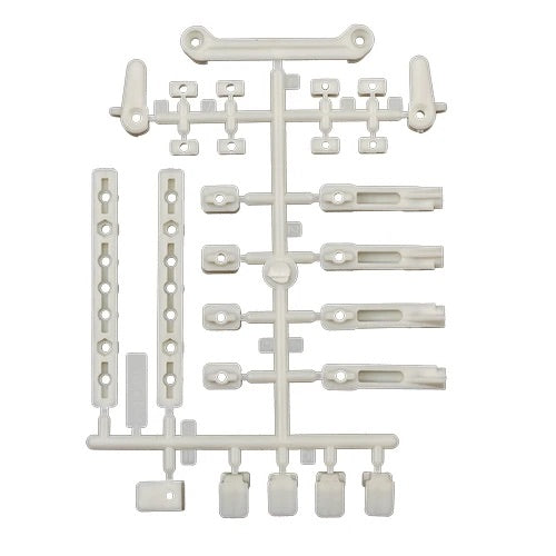 DC10 Battery Mount Set (Natural) [Associated] 72294