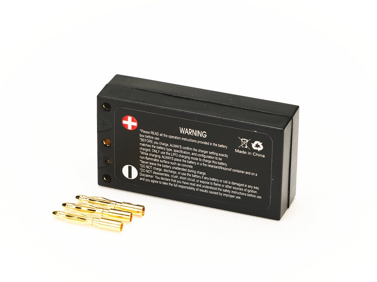 V6 Hardcase LiPo 2S 7.4v 450mah 60C Battery 44.6 x 24 x 12.4mm (1-28 Mini-Z RX28 RC28 XBONE) [PN Racing] 733450