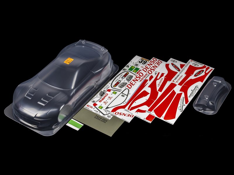 TOYOTA SUPRA JZA80 A80 BODY 1999 Denso Sard Supra GT JGTC GT500 1-10 200mm Body [HPI] 7424