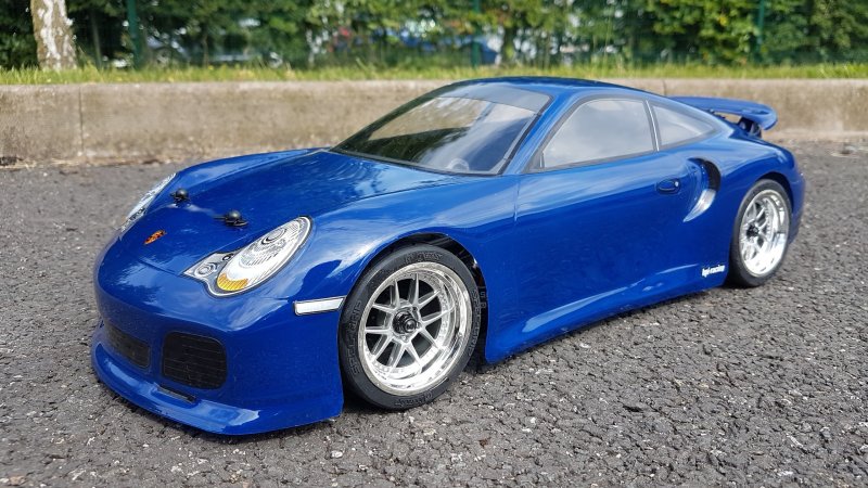 1-10 Porsche 911 Turbo Body Set (200mm) [HPI] 7435