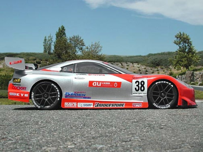 TOYOTA SUPRA JZA80 A80 BODY Au Cerumo 2003 JGTC 1-10 200mm Body [HPI] 7486