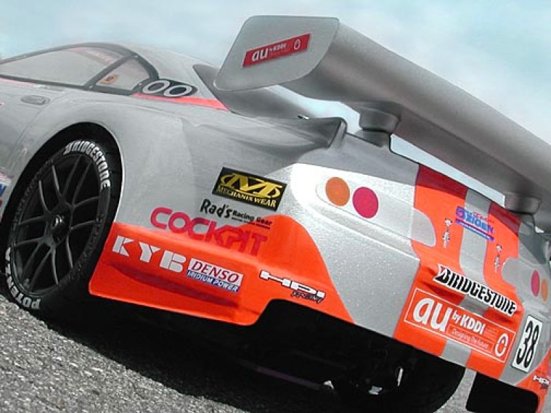 TOYOTA SUPRA JZA80 A80 BODY Au Cerumo 2003 JGTC 1-10 200mm Body [HPI] 7486