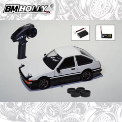 BM Hobby x FR LEGENDS AE86 TRUENO BMRX 1-28 RC DRIFT CAR RTR Ready