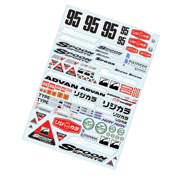 1-10 LIVERY: SPOON ADVAN DECAL SHEET STICKERS [TEAM-C] TC902 – Super-G ...