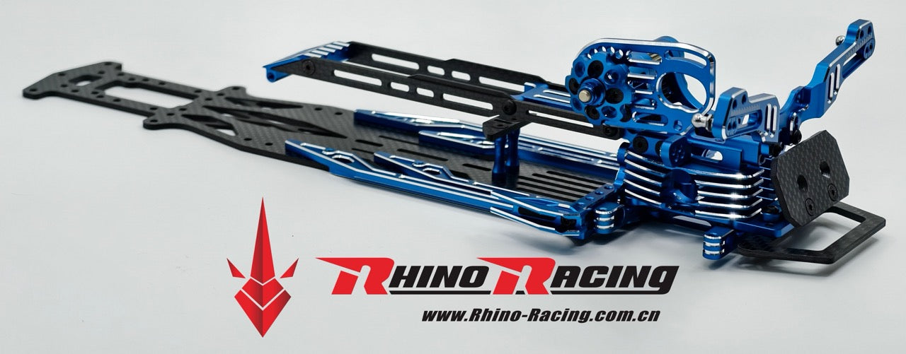 SV2 Chassis Conversion Kit Transmission Gear Box and Lower Deck Suspension Blocks - BLUE SILVER RED PURPLE BLACK - YD-2 RD SD RMX RDX [RHINO RACING] RR-861