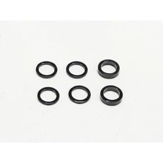 Aluminum spacers for integrated aluminum front axle, 1mm & 2mm - ART2816 [RC Art] ART2817