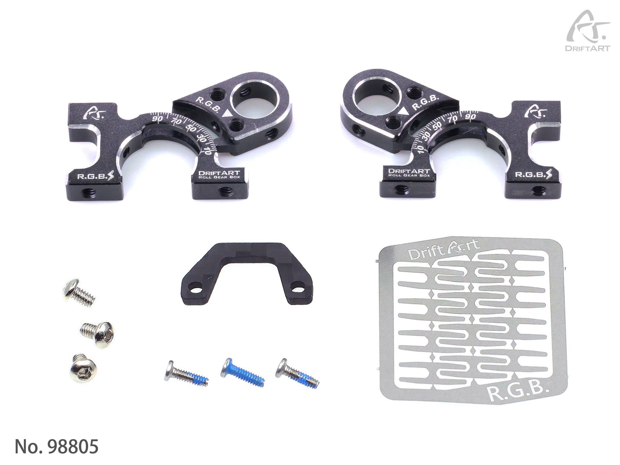 Alloy Roll Gear Box Lightning Version For DA3 DA4 DA2 [Drift Art] 98805