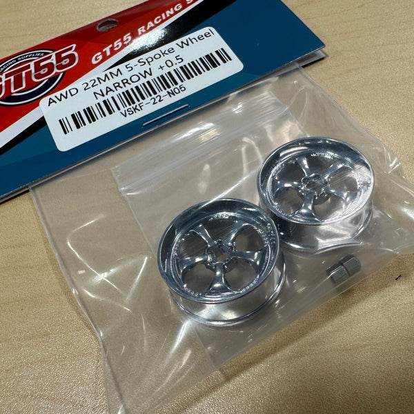VSKF Aluminum 1/24 Rims 22mm x 8.5mm / 11mm Wheels MINI DRIFT [GT55 ...