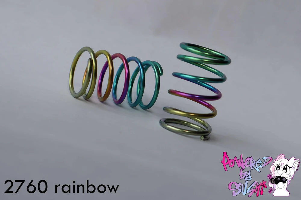BOING 1-10 Competition Titanium (6-Coil, 7.5-Coil,. 9-Coil) RWD Drift Springs Set [Powered By Sushi]