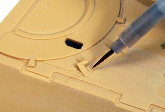 Panel Line Accent Color Black - Gundam Model Mini-Z Detail [Tamiya] 87131