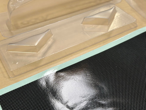 Lexan Diffuser, Canard and Tail Light Covers for RX7 and Carbon Decal ...