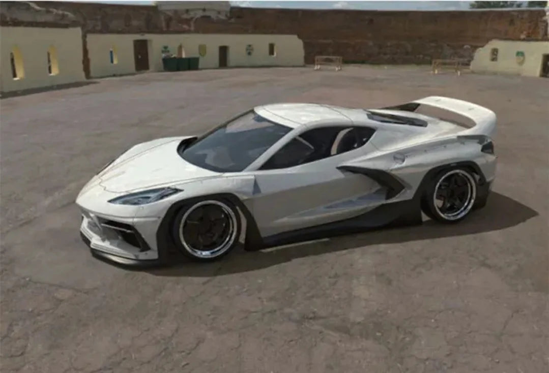 CORVETTE C8 Pandem Chevy Wide Body Set (LWB Long Wheel Base 275mm) [Addiction] AD-RB6
