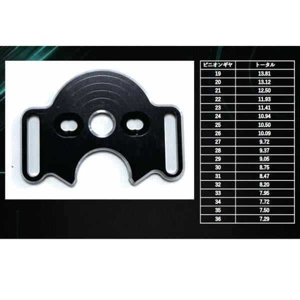 RX-01 - Hop Up - High-Gear Motor Mount [Addiction RC] RXOP8