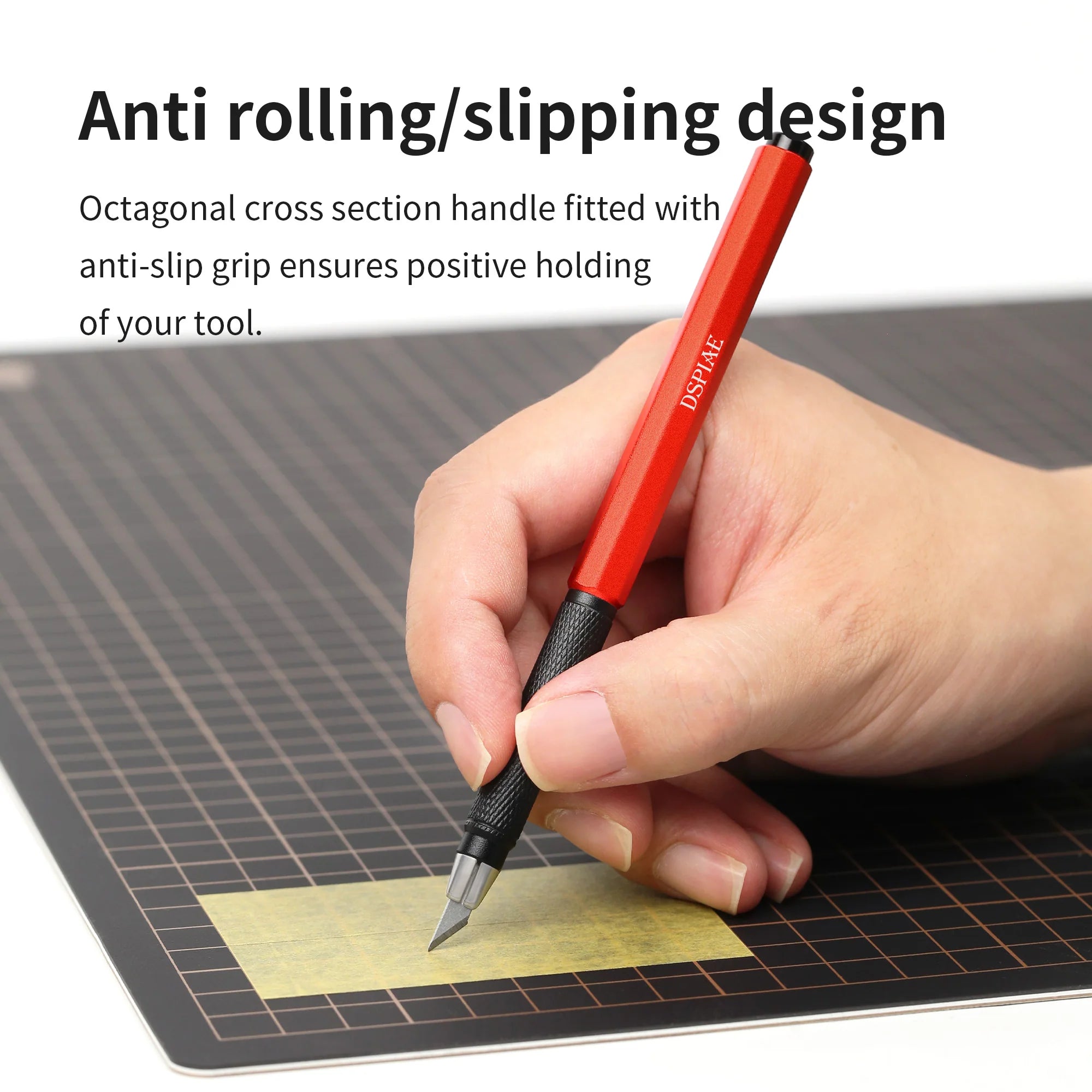 Aluminum Alloy Hobby Craft Knife (Broad and Narrow Blades Type) [DSPIAE] AT-DK02