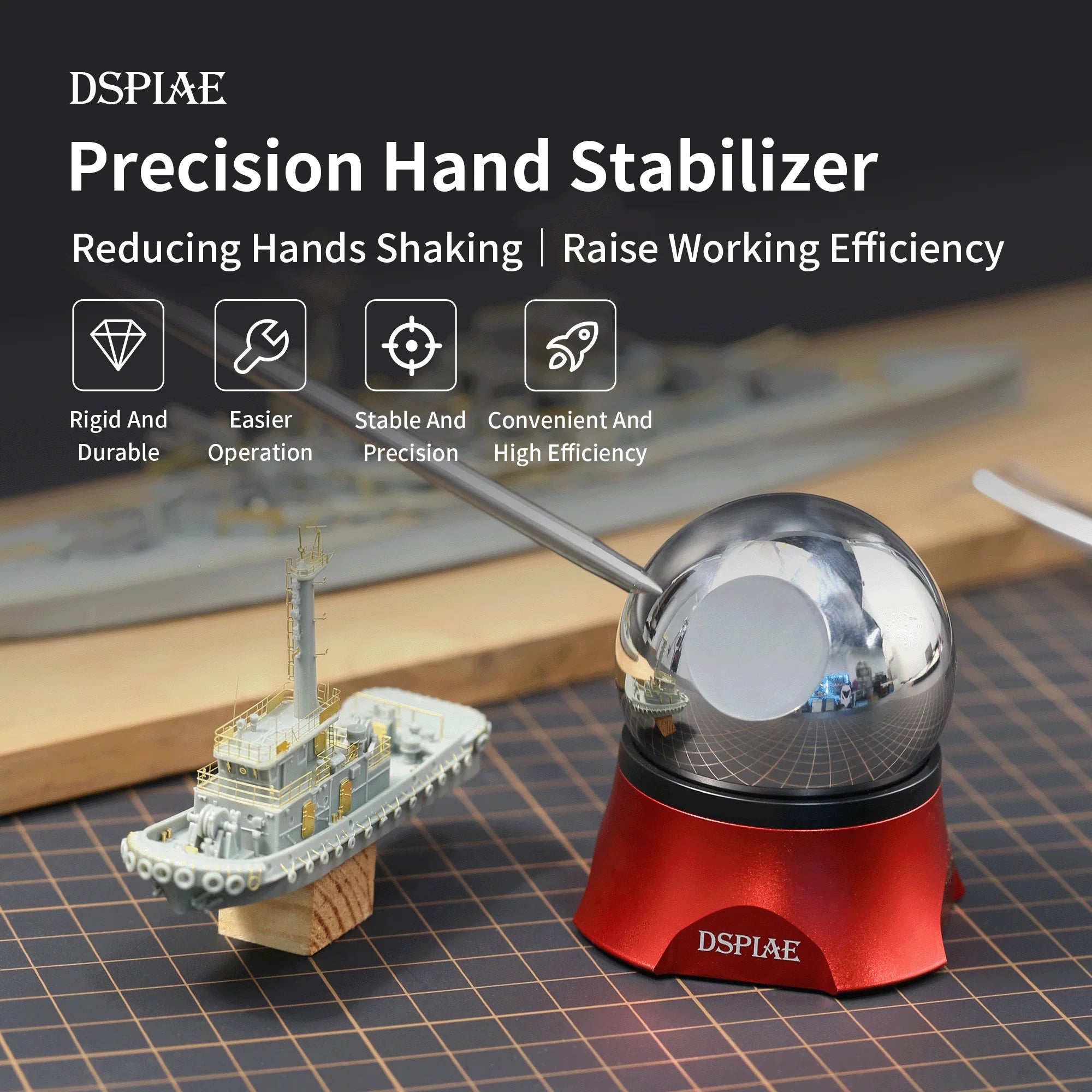 Precision Hand Stabilizer - Soldering Painting Precision Cutting [DSPIAE] AT-HS