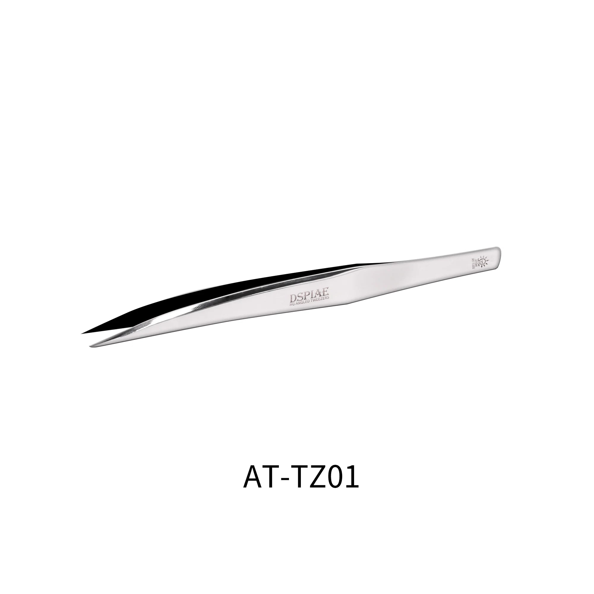Curved Pointed Stainless Steel Tweezers [DSPIAE] AT-TZ01