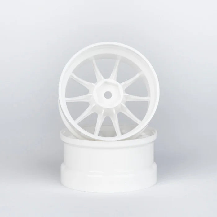 Atro Works CE28 Series Offset White Rims (6mm/8mm) 2PC [24k] AWO10009 AWO10008