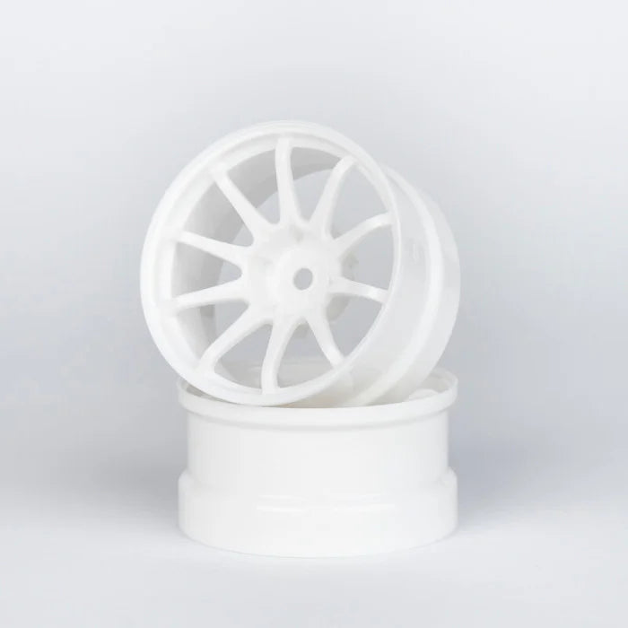 Atro Works CE28 Series Offset White Rims (6mm/8mm) 2PC [24k] AWO10009 AWO10008