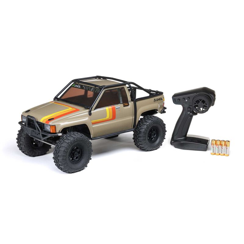1/10 SCX10 III 1987 Toyota SR5 4X4 RTR Brushed Rock Crawler Truck (RED / TAN) [Axial] AXI-2062T1 TAN AXI-2062T2 RED