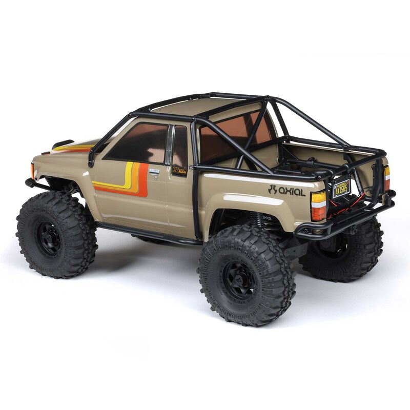 1/10 SCX10 III 1987 Toyota SR5 4X4 RTR Brushed Rock Crawler Truck (RED / TAN) [Axial] AXI-2062T1 TAN AXI-2062T2 RED