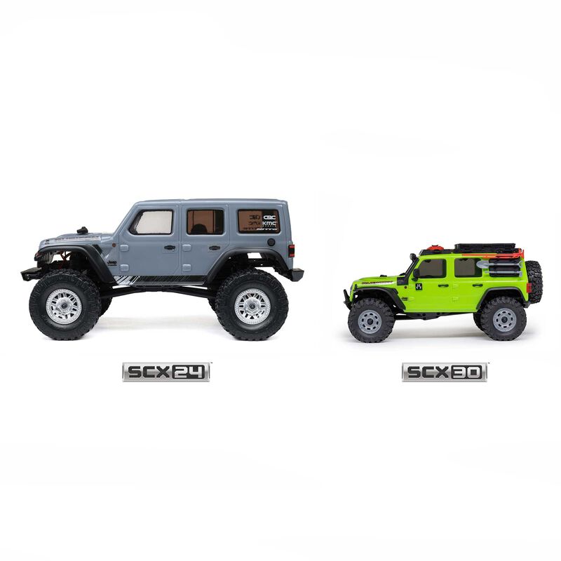 1/30 SCX30 Jeep Wrangler JLU RTR 4X4 RTR Brushed Rock Crawler [AXIAL] AXI-2261T2