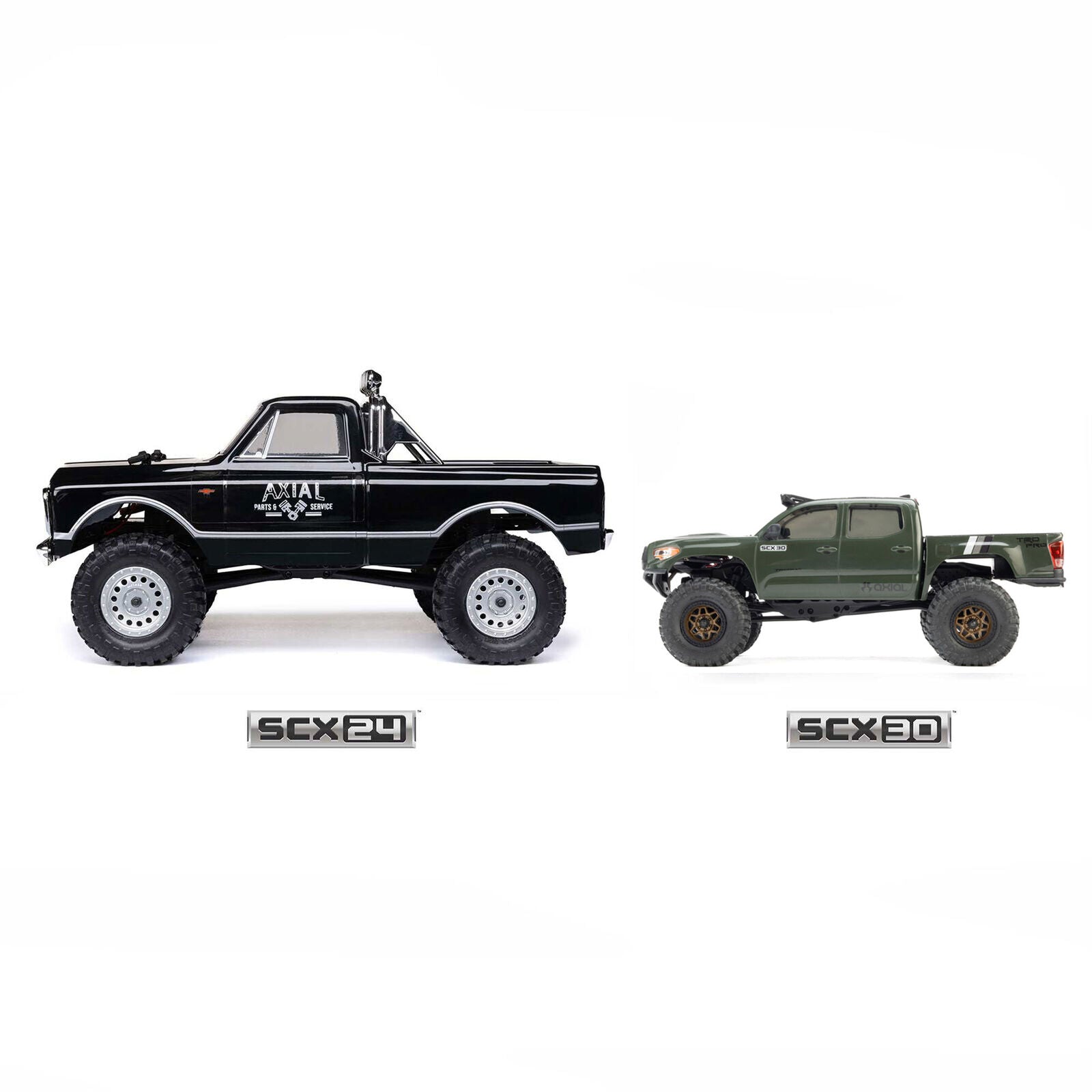 1/30 SCX30 Toyota Tacoma TRD Pro Extreme Off-Road 4X4 Rock Crawler RTR Brown Green [axial] AXI-3289T2 AXI-3289T1