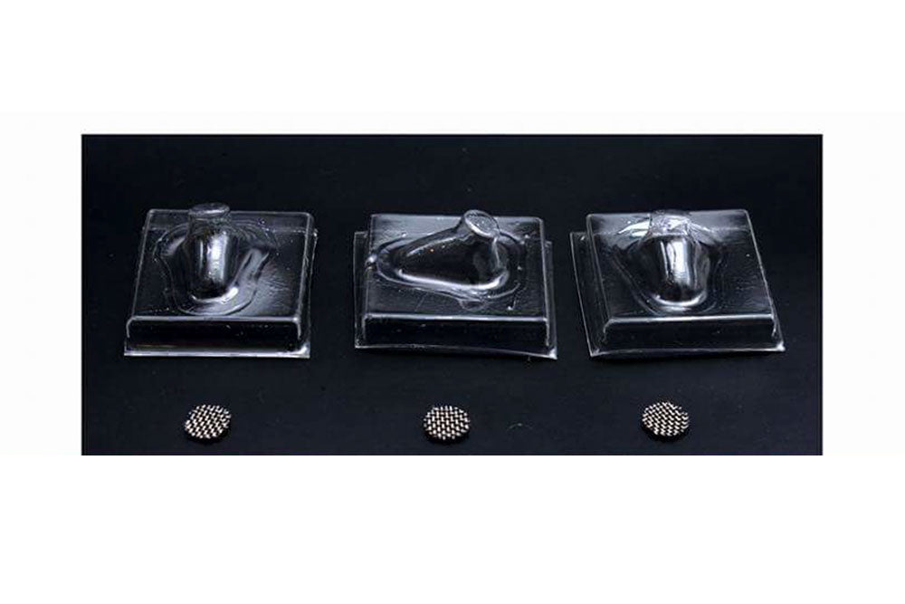1/10 Universal Air Vents with MESH - Air Duct Set TYPE-1 (Tear Drop Round Shape) [SRC] SRC-AIRDUCT