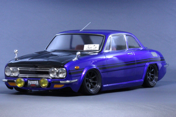 Izusu Bellett Fastback GT-R 196mm 1-10 Body Set [Pandora] PAB-3143