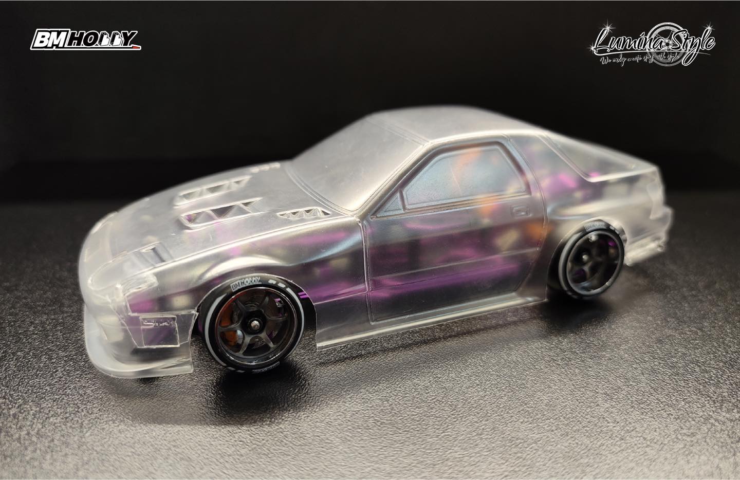 1/24 FC Lexan Micro Body Shell (Clear) WheelBase 98MM [BM RACING] BM-B-FC