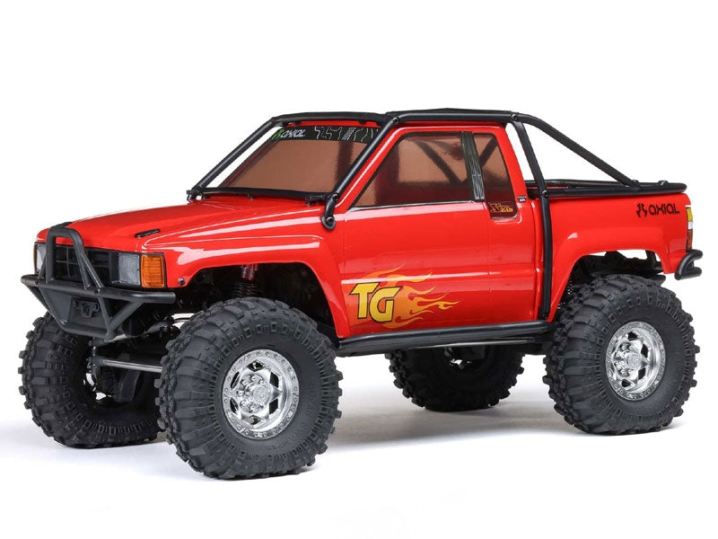 1/10 SCX10 III 1987 Toyota SR5 4X4 RTR Brushed Rock Crawler Truck (RED / TAN) [Axial] AXI-2062T1 TAN AXI-2062T2 RED
