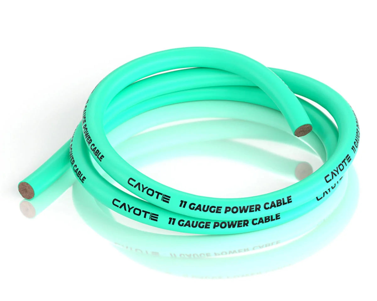 RC Crest Thin-Wall Silicone Wire 11 or 13 AWG (1 Meter) [Cayote] CYECW06 CYECW07