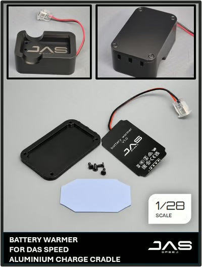 1-28 Mini-Z Cradle Battery Warmers for LIPO [Das Speed] DAS-0004