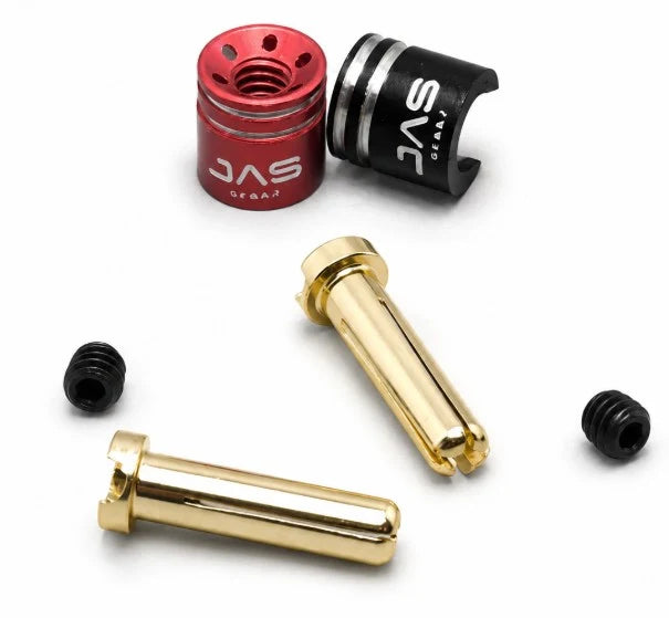 24K Low Profile 2mm Bullets with Tabs - Lipo Plugs Set [Das Speed] DAS-0008