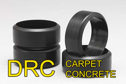 Yokomo DRC Competition Drift Tire for Carpet-Concrete Surface 4-Pack [Yokomo] ZR-DRC