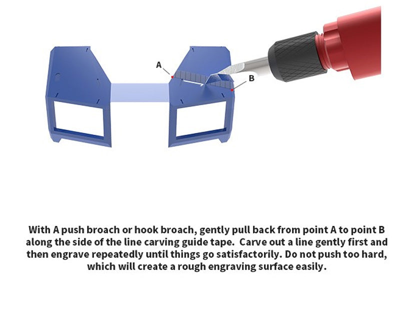 CG Series Carving Guide Tape 30m length [DSPIAE]