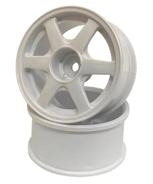 Yokohama AVS VS6 WHITE 5mm / 7mm 1/10 RC RIMS [Mikuni] DW-727WH DW-725WH