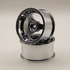 1/10 Advan Oni +5mm / +7mm (Chrome) Rims [Mikuni] DW-927CS DW