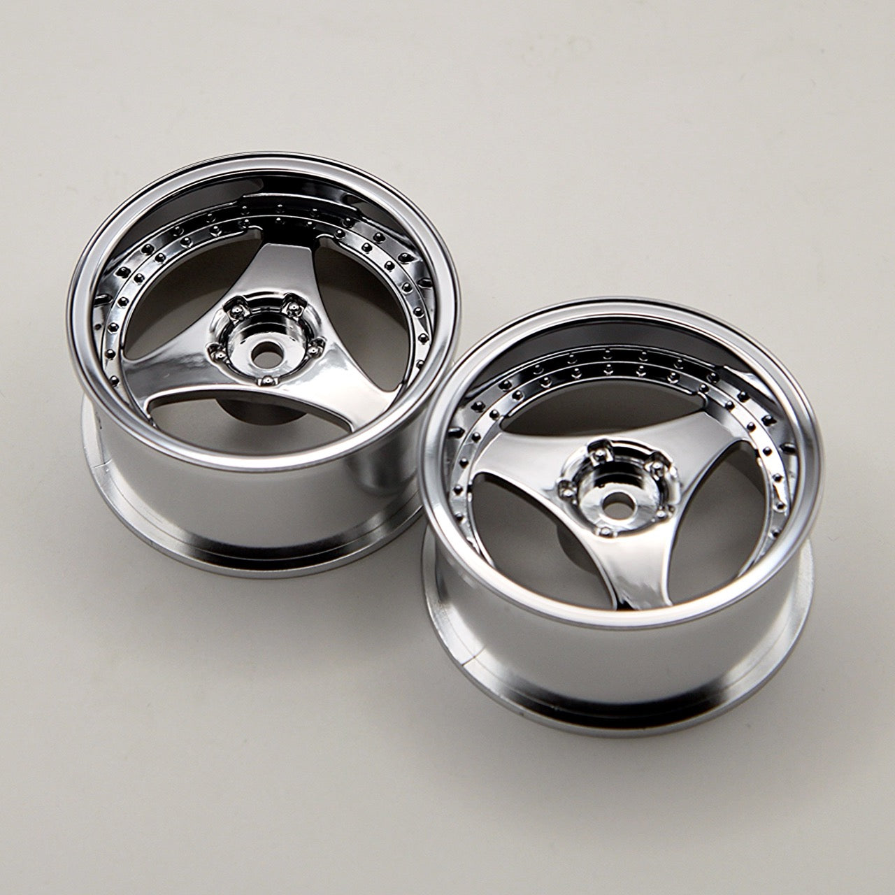 1/10 Advan Oni +5mm / +7mm (Chrome) Rims [Mikuni] DW-927CS DW-925CS